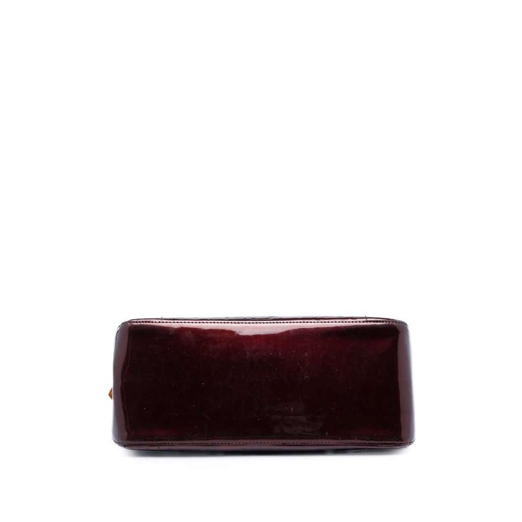 Louis Vuitton Monogram Vernis Rosewood Avenue Red Leather Very good - Inside View