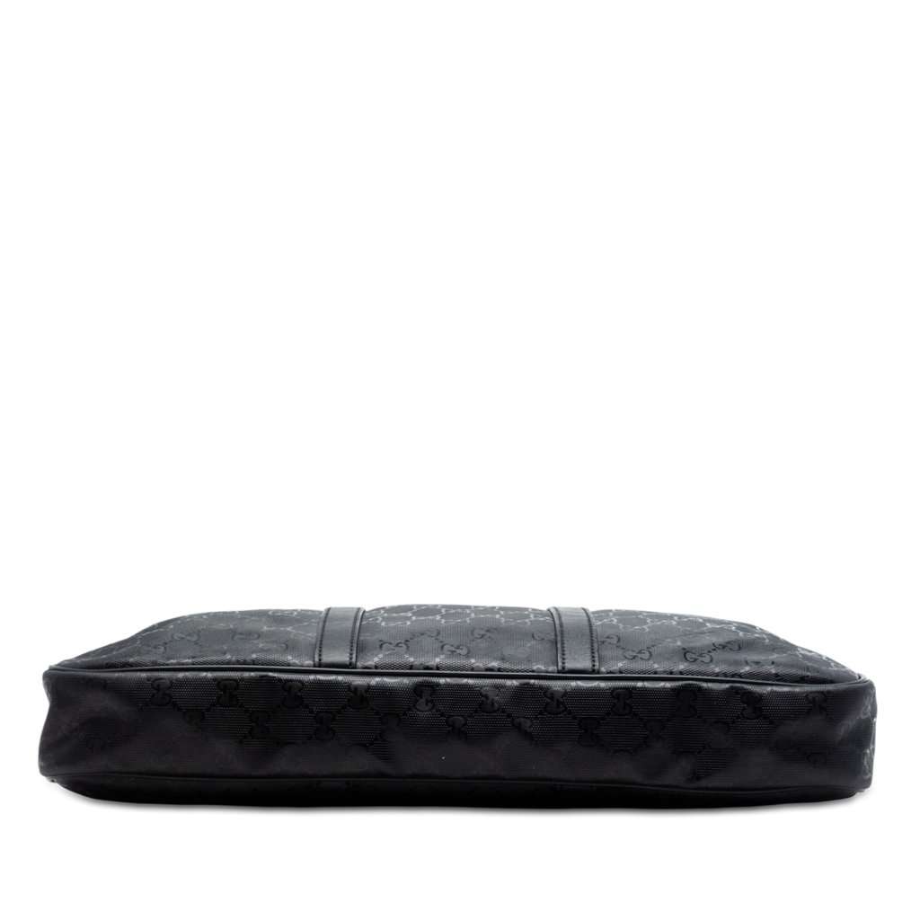 Gucci GG Imprime Business Bag Black Very good condition - Inside View