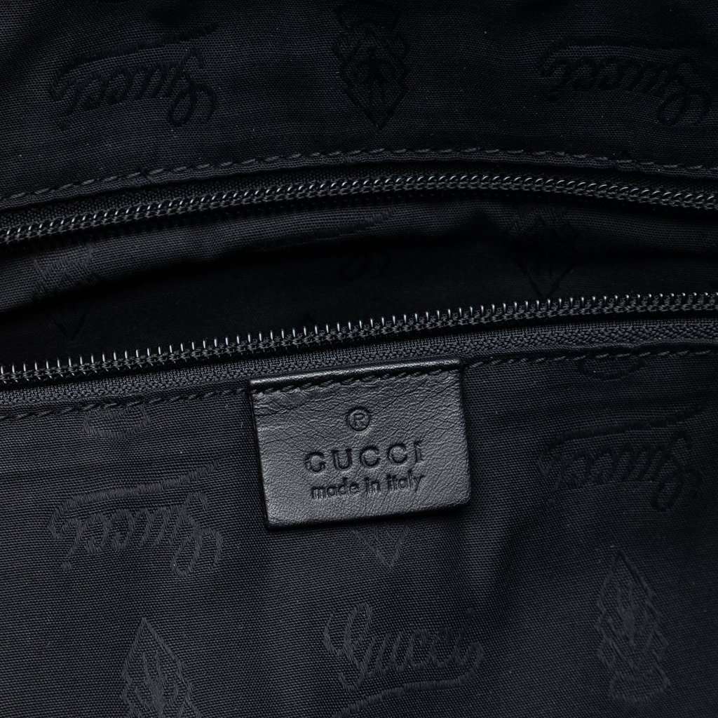 Gucci GG Imprime Business Bag Black Very good condition - Box View