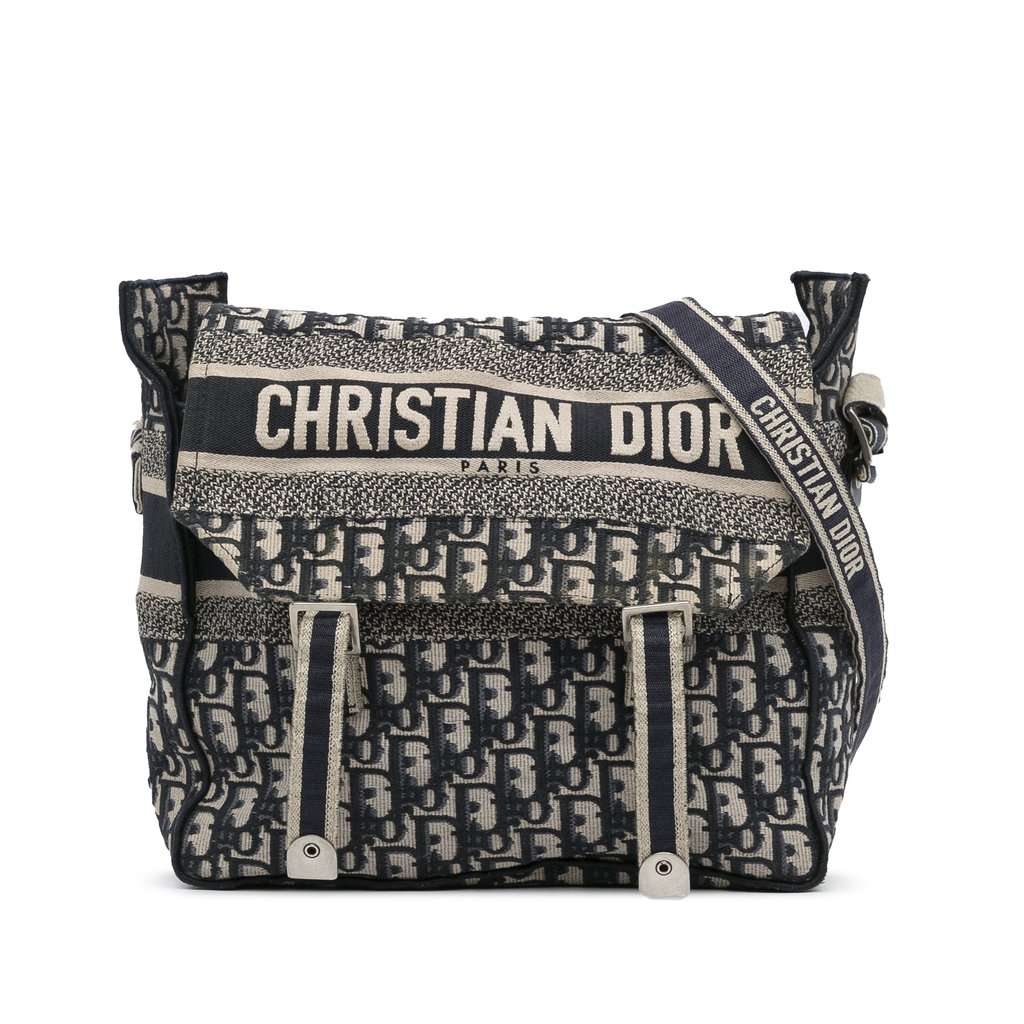 Dior Oblique Diorcamp Blue Very good - Front View