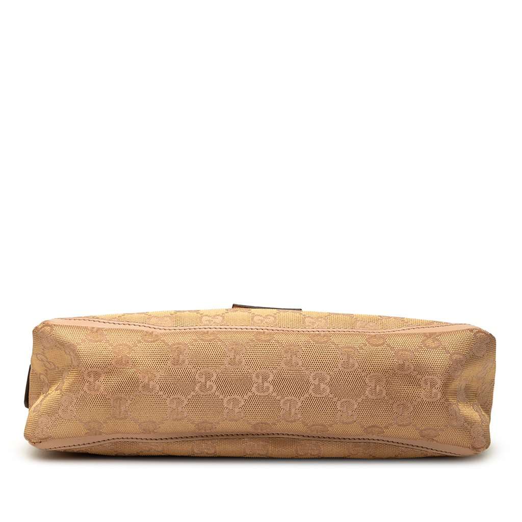 Gucci GG Canvas Abbey D Ring Pochette Brown Very good - Inside View