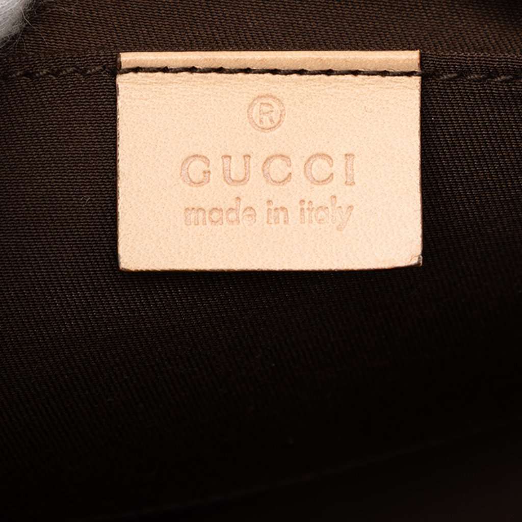 Gucci GG Canvas Abbey D Ring Pochette Brown Very good - Box View