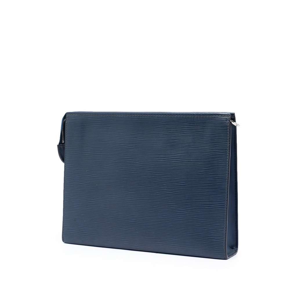 Louis Vuitton Epi Toiletry Pouch 26 Blue Leather Very good condition - Back View