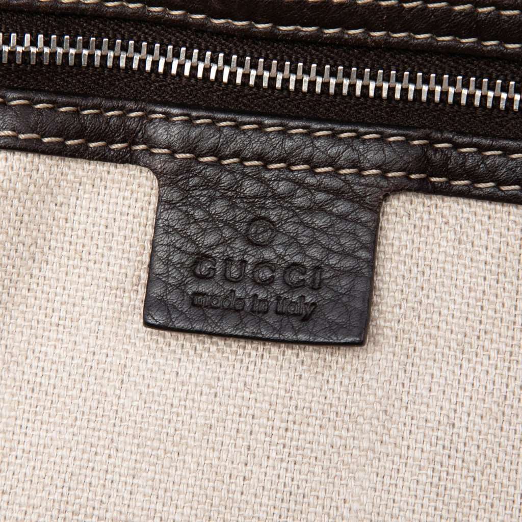 Gucci GG Canvas Icon Bit Satchel Beige Very good condition - Box View