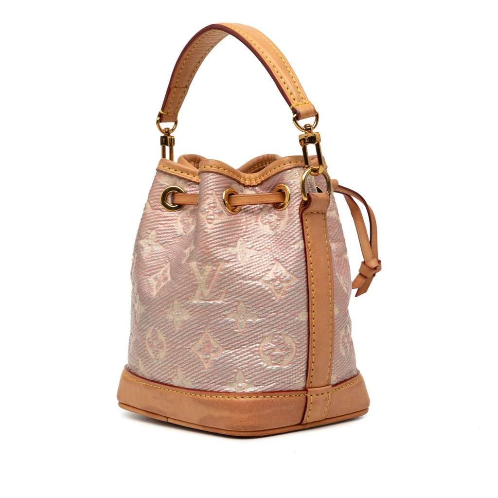 Louis Vuitton Monoglam Nano Noe Pink Good - Back View