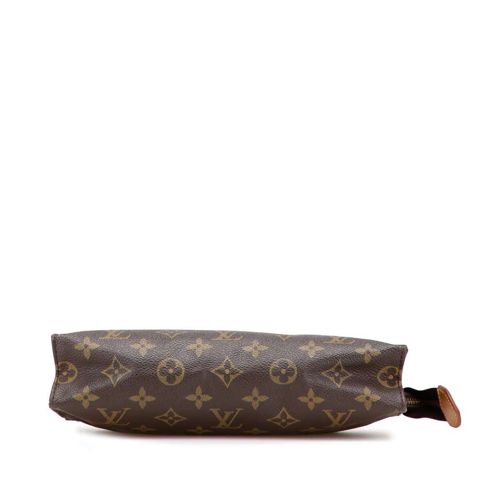 Louis Vuitton Monogram Toiletry Pouch 26 Brown Canvas Good - Inside View