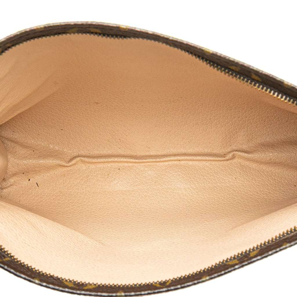 Louis Vuitton Monogram Toiletry Pouch 26 Brown Canvas Good - Model View