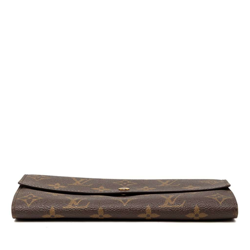 Louis Vuitton Monogram Sarah Long Wallet Brown Very good - Inside View