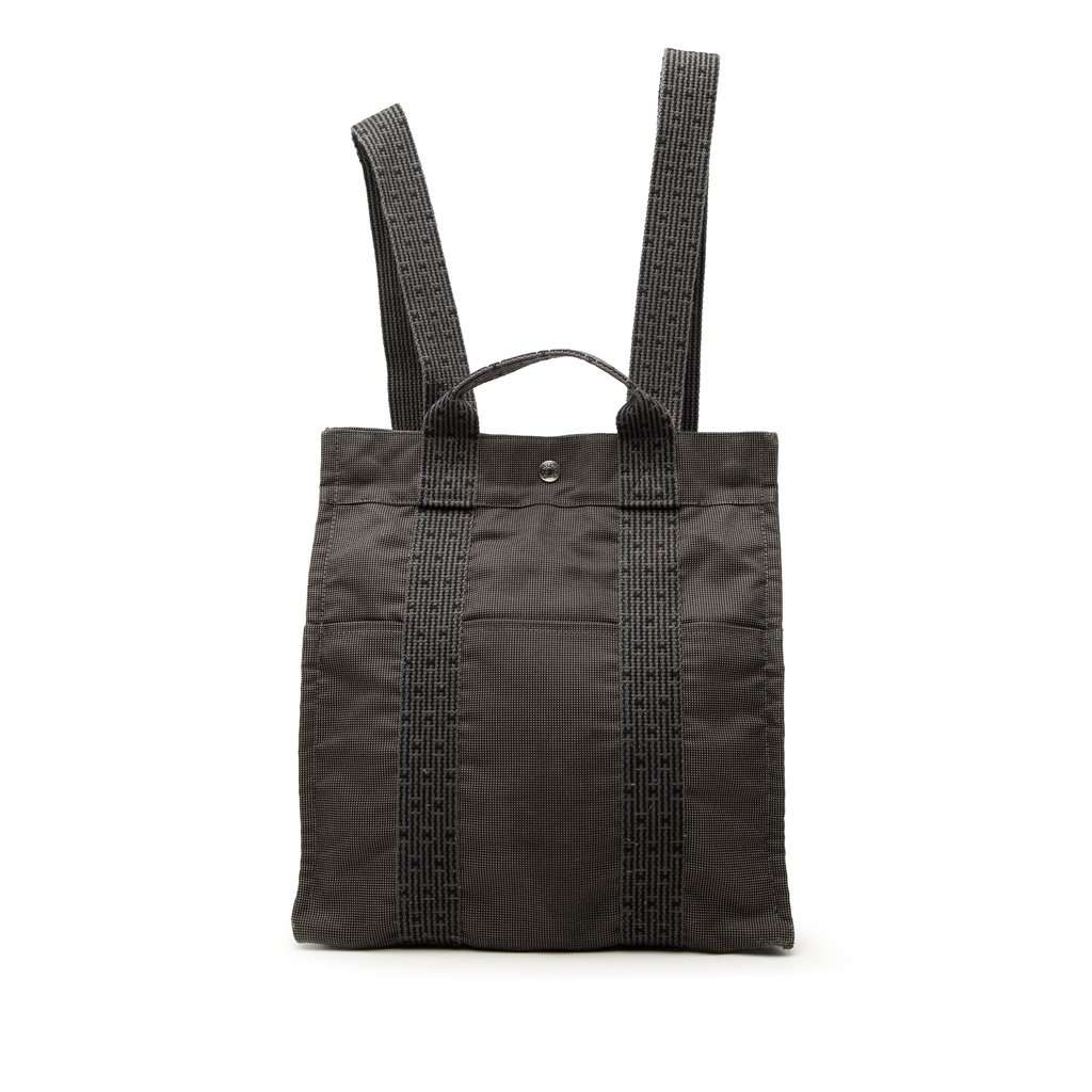 Hermès Canvas Herline Backpack MM MultiColor Very good condition - Front View