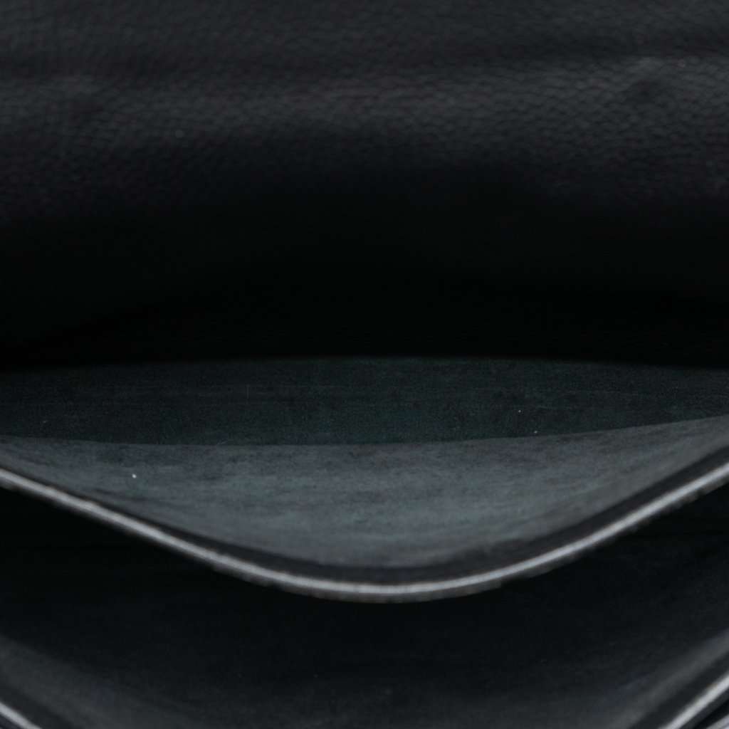 Hermès Togo Sac a Depeches 41 Black Leather Very good condition - Model View