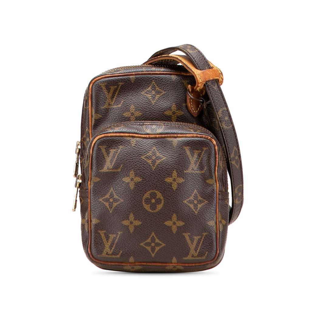 Louis Vuitton Monogram Mini Amazone Brown Canvas Good - Front View