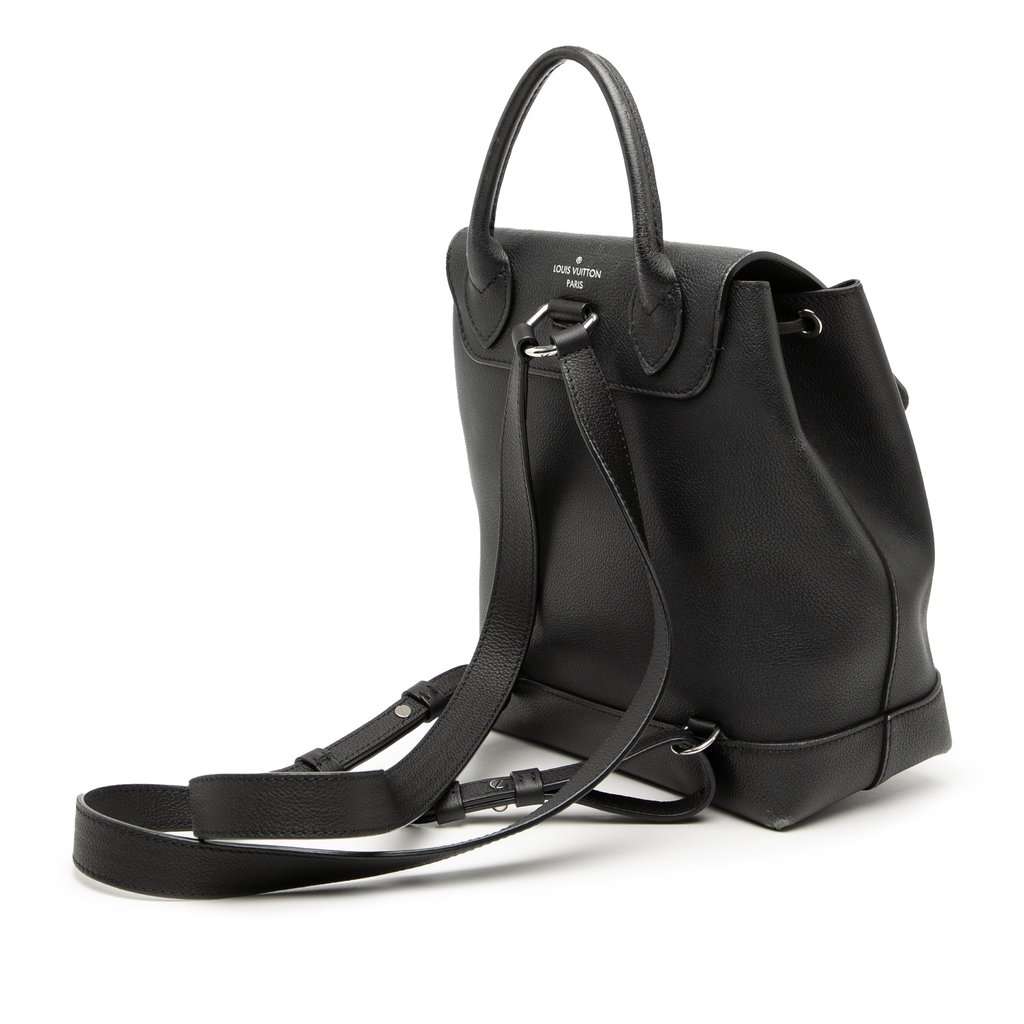 Louis Vuitton Taurillon Lockme Backpack Black Leather Very good condition - Back View