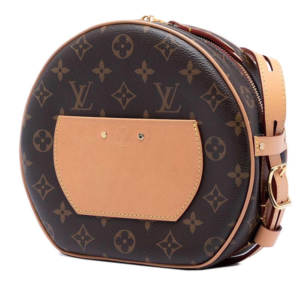 Louis Vuitton Monogram Boite Chapeaux Souple MM Brown Very good condition - Back View