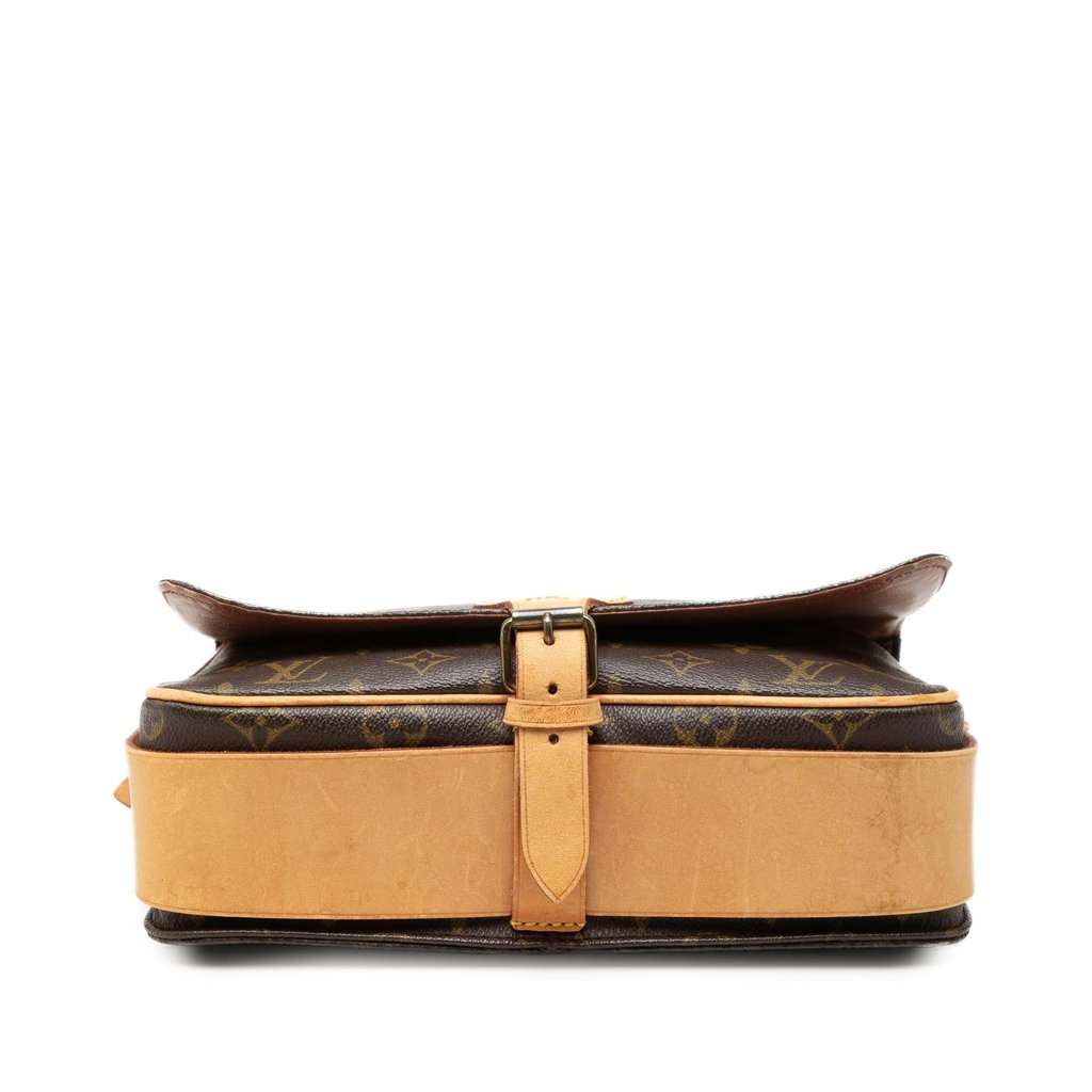 Louis Vuitton Monogram Cartouchiere GM Brown Very good condition - Inside View