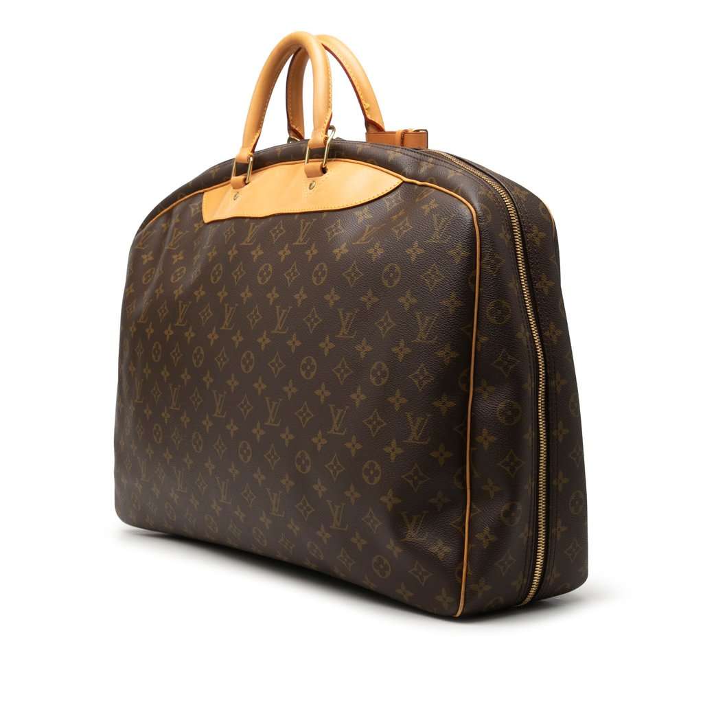 Louis Vuitton Monogram Alize 2 Poches Brown Very good - Back View
