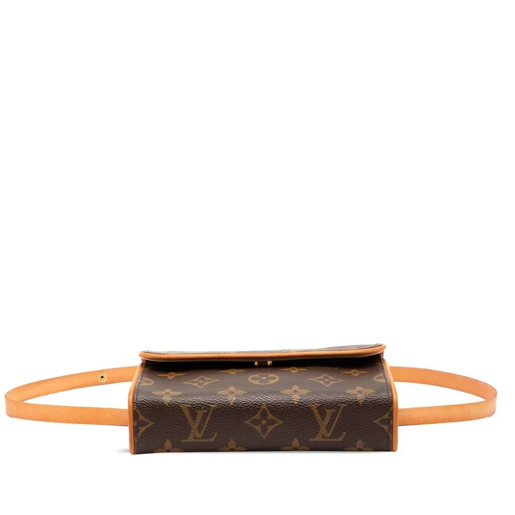 Louis Vuitton Monogram Pochette Florentine Brown Very good - Inside View