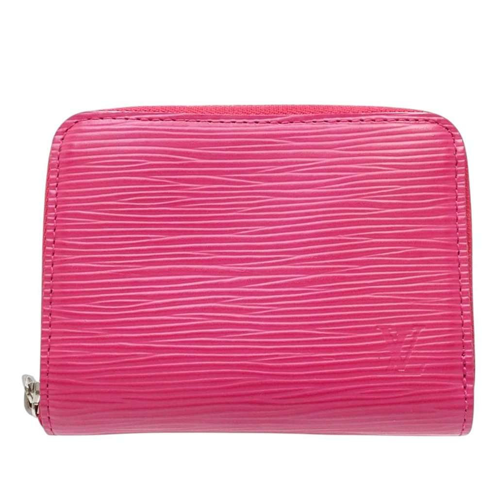 Louis Vuitton Epi Zippy Coin Purse Pink Leather Very good condition - Front View