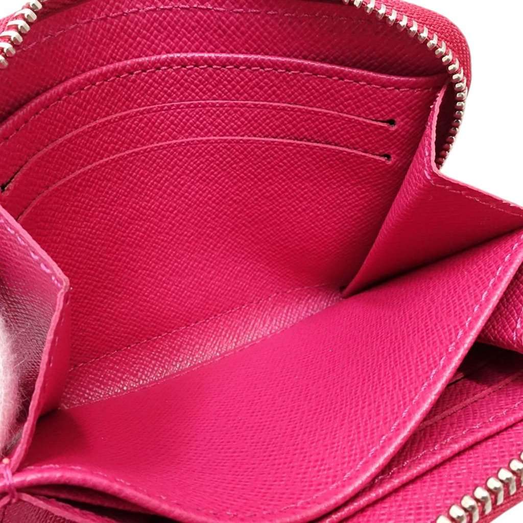 Louis Vuitton Epi Zippy Coin Purse Pink Leather Very good condition - Box View