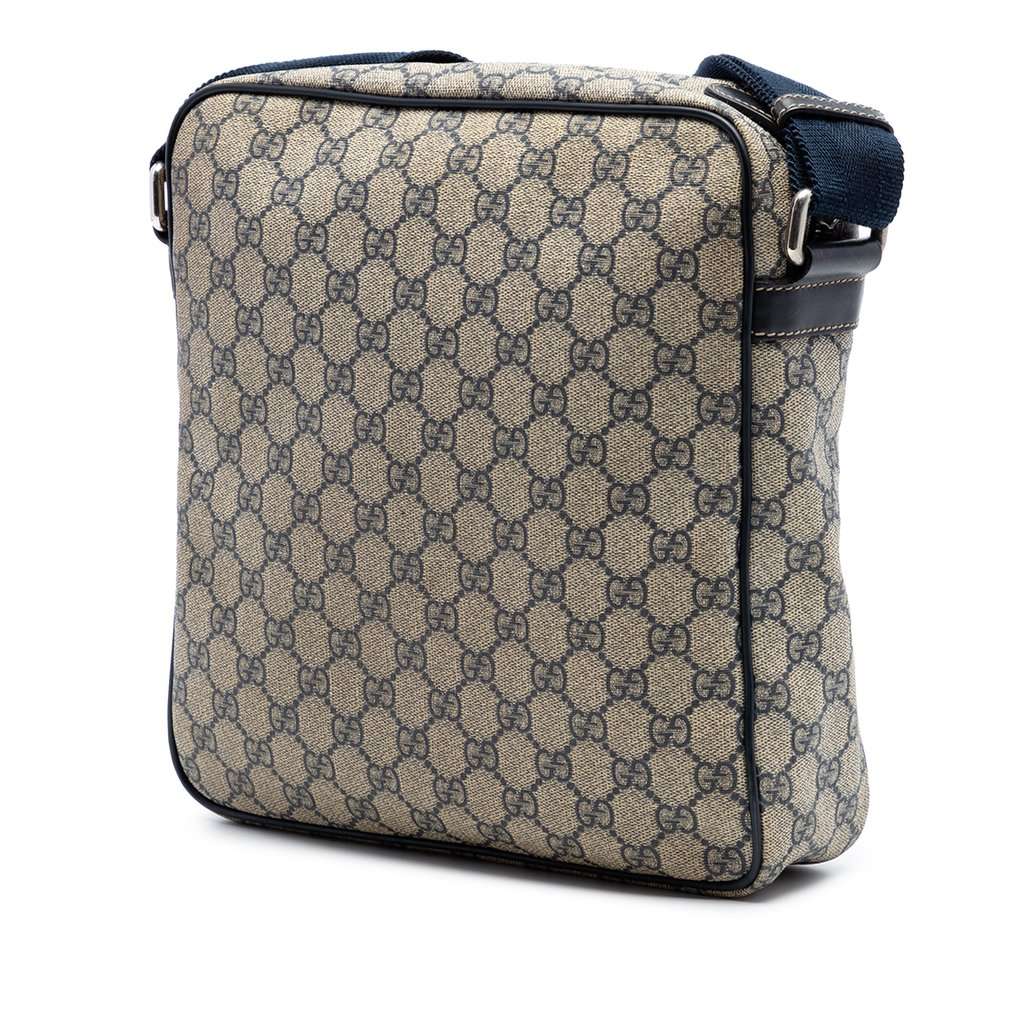 Gucci GG Supreme Crossbody Beige Very good condition - Back View