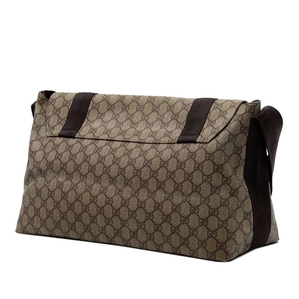 Gucci GG Supreme Crossbody Beige Very good - Back View