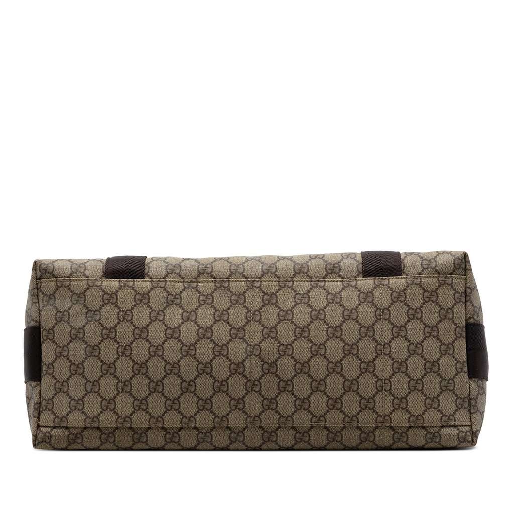 Gucci GG Supreme Crossbody Beige Very good - Inside View