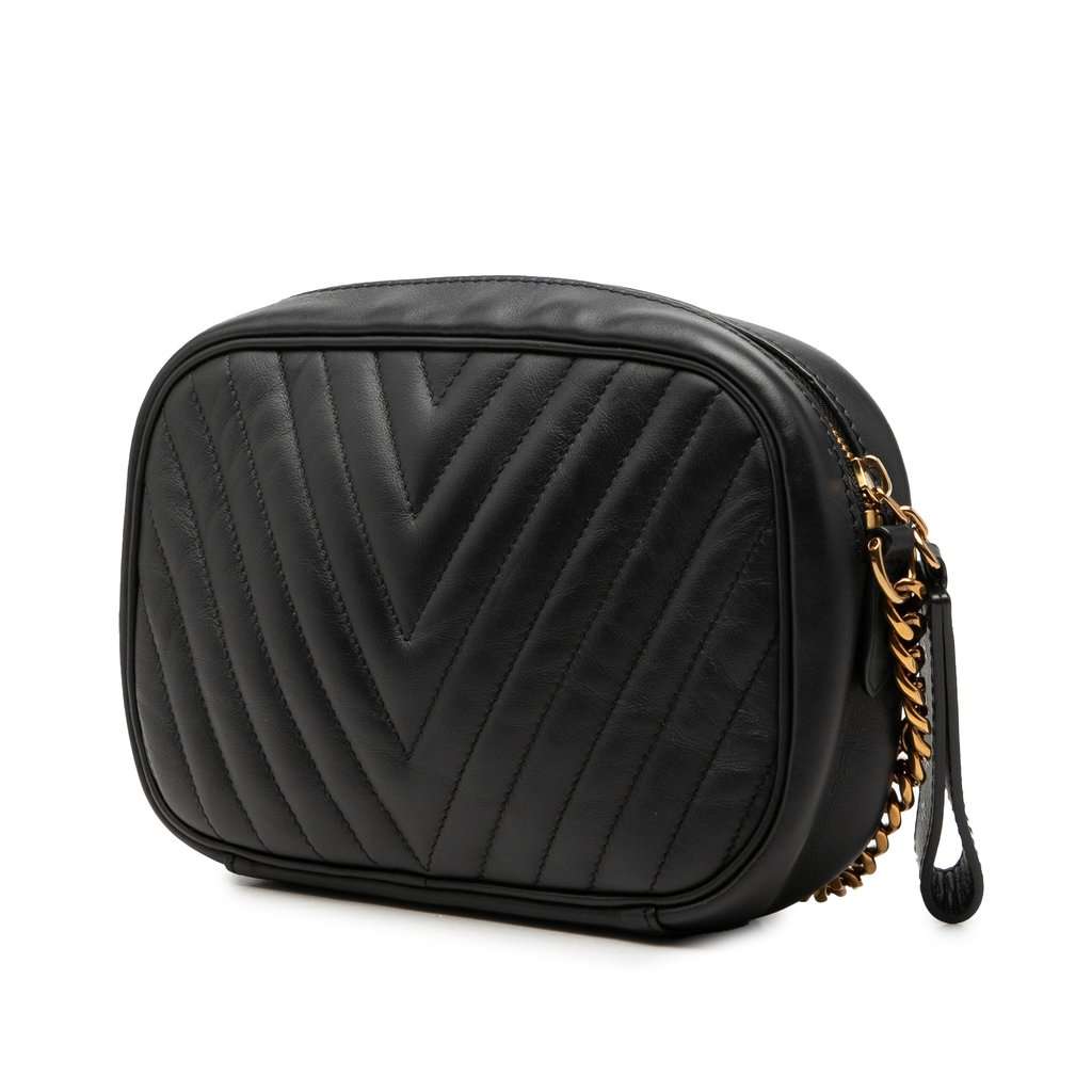 Louis Vuitton New Wave Camera Bag Black Leather Very good - Back View