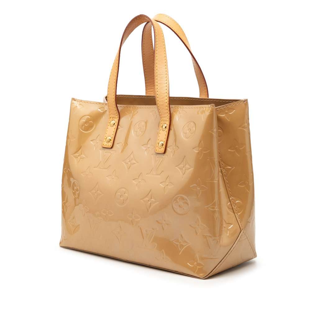 Louis Vuitton Monogram Vernis Reade PM Brown Leather Very good condition - Back View