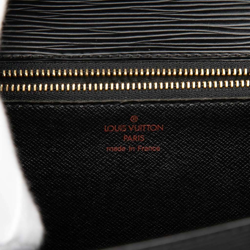 Louis Vuitton Epi Monceau 28 Black Leather Very good condition - Box View