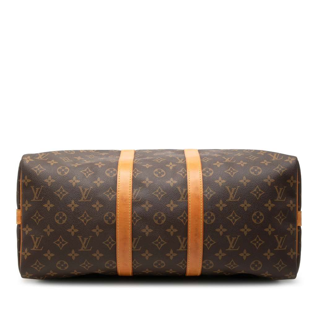Louis Vuitton Monogram Keepall Bandouliere 45 Brown Very good - Inside View