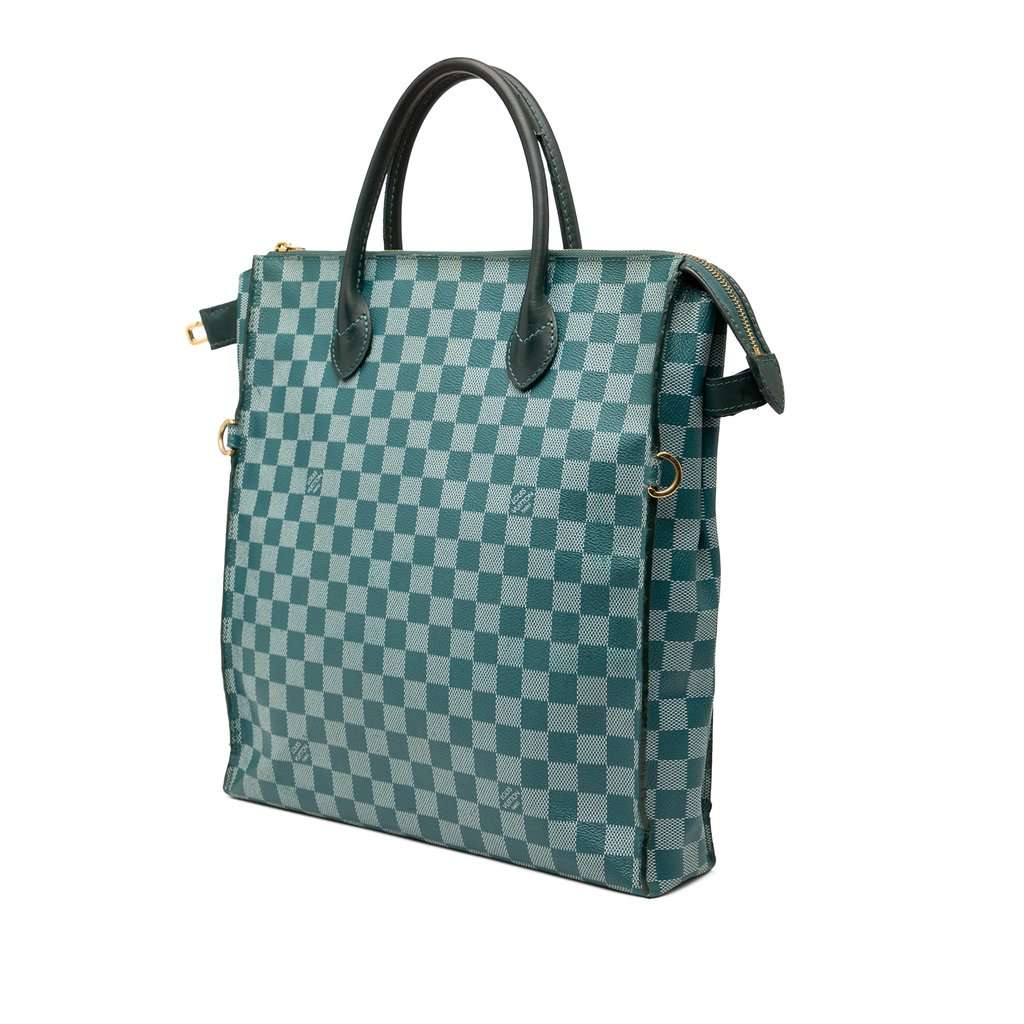 Louis Vuitton Damier Couleurs Mobil Piment Blue Good - Back View