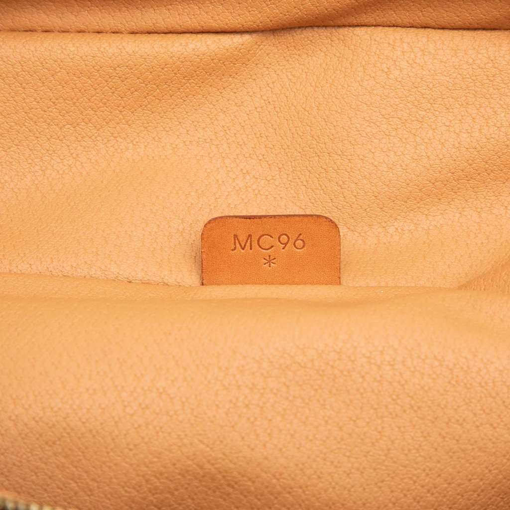 Celine Macadam Coated Canvas Vanity Bag Brown Very good - Box View