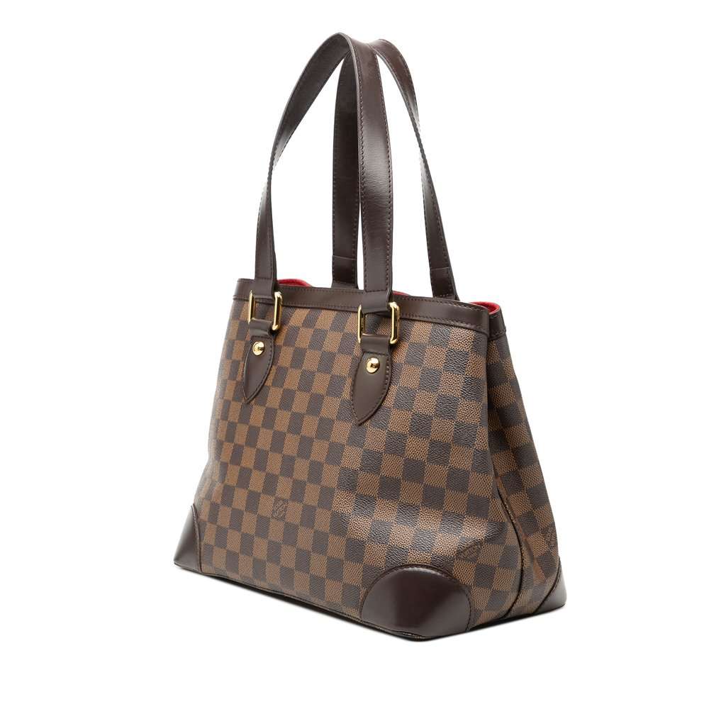 Louis Vuitton Damier Ebene Hampstead PM Brown Very good condition - Back View