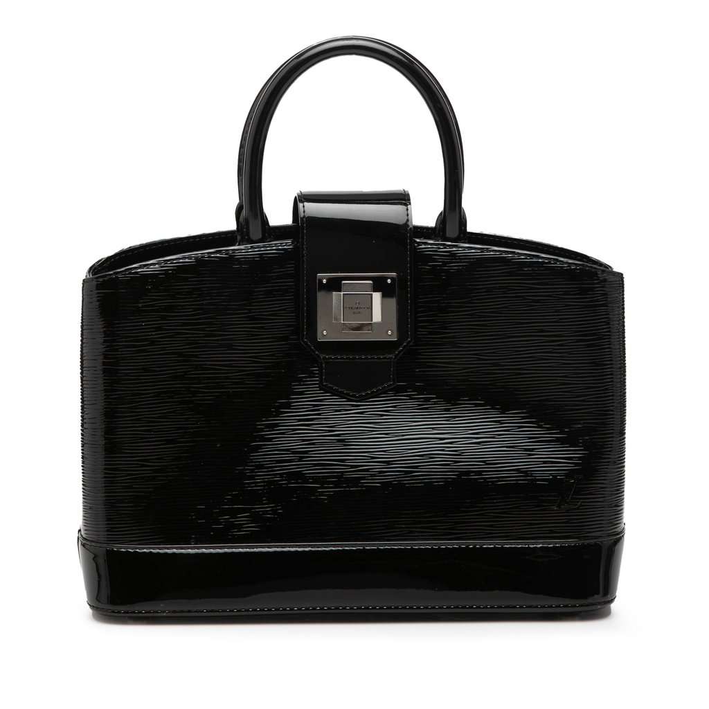 Louis Vuitton Electric Epi Mirabeau PM Black Leather Very good condition - Front View
