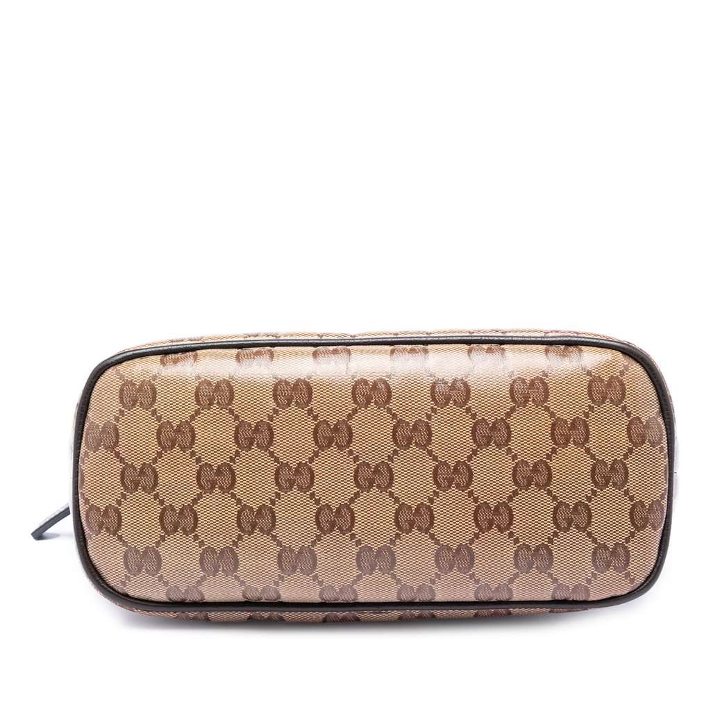 Gucci Mini GG Crystal Dome Satchel Beige Very good condition - Inside View
