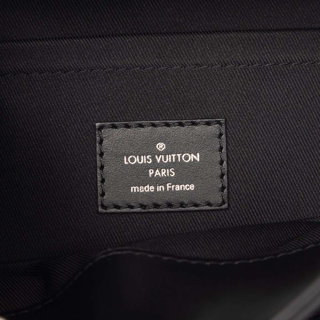 Louis Vuitton Monogram Eclipse Steamer PM Black Very good condition - Box View
