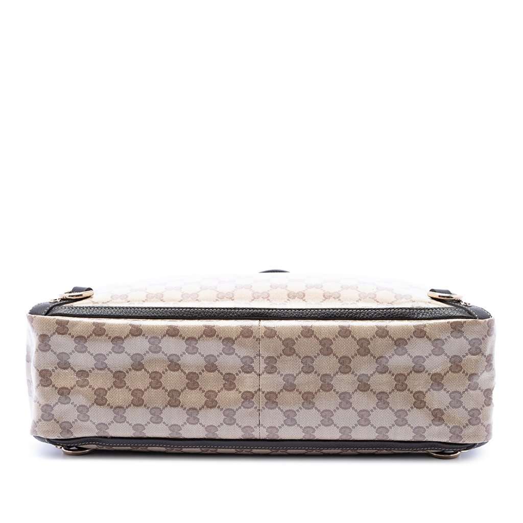Gucci GG Crystal Abbey D Ring Tote Beige Very good condition - Inside View