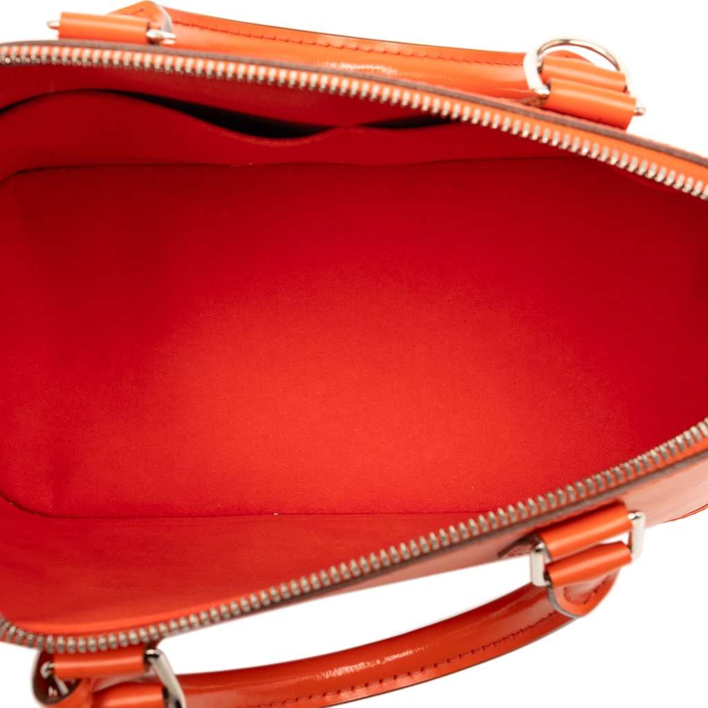 Louis Vuitton Epi Alma PM Orange Leather Very good condition - Model View