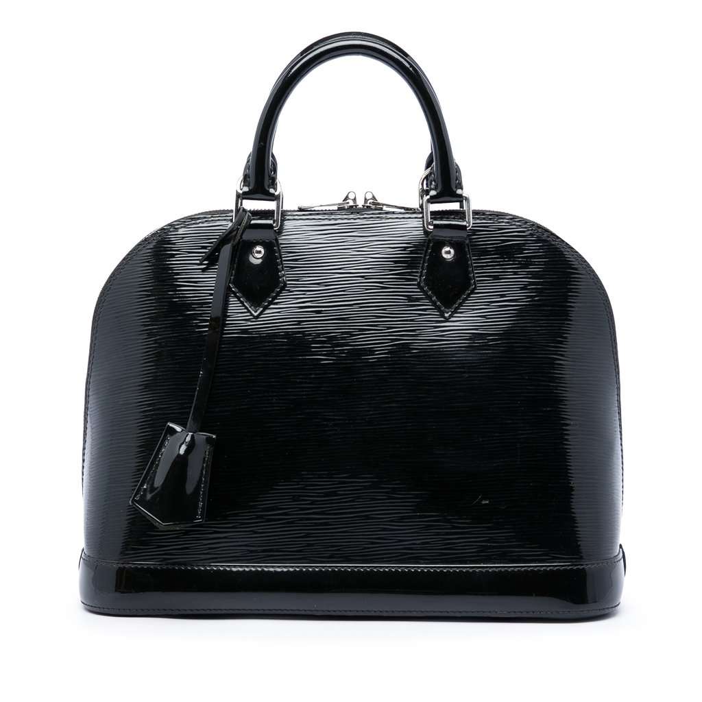 Louis Vuitton Electric Epi Alma PM Black Leather Very good condition - Front View