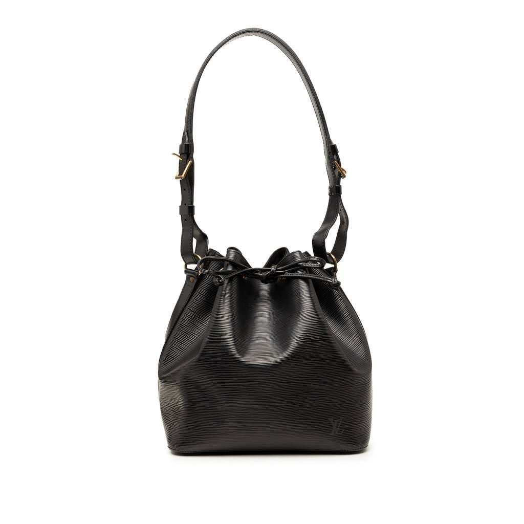 Louis Vuitton Epi Petit Noe Black Leather Very good condition - Front View
