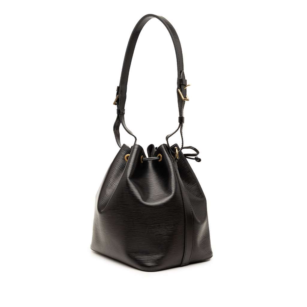 Louis Vuitton Epi Petit Noe Black Leather Very good condition - Back View
