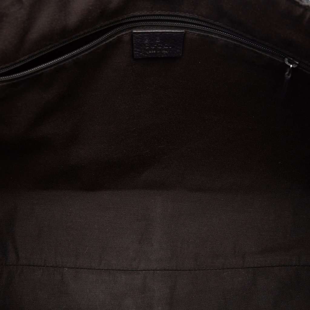 Gucci GG Nylon Abbey D Ring Tote Brown Very good condition - Model View