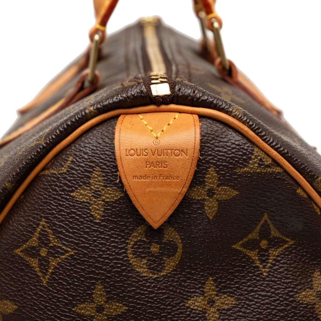 Louis Vuitton Monogram Speedy 35 Brown Very good - Box View
