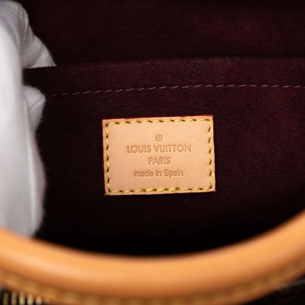 Louis Vuitton Monogram Montaigne MM Brown Very good - Box View