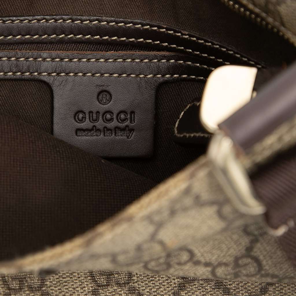 Gucci GG Supreme Crossbody Beige Very good - Box View