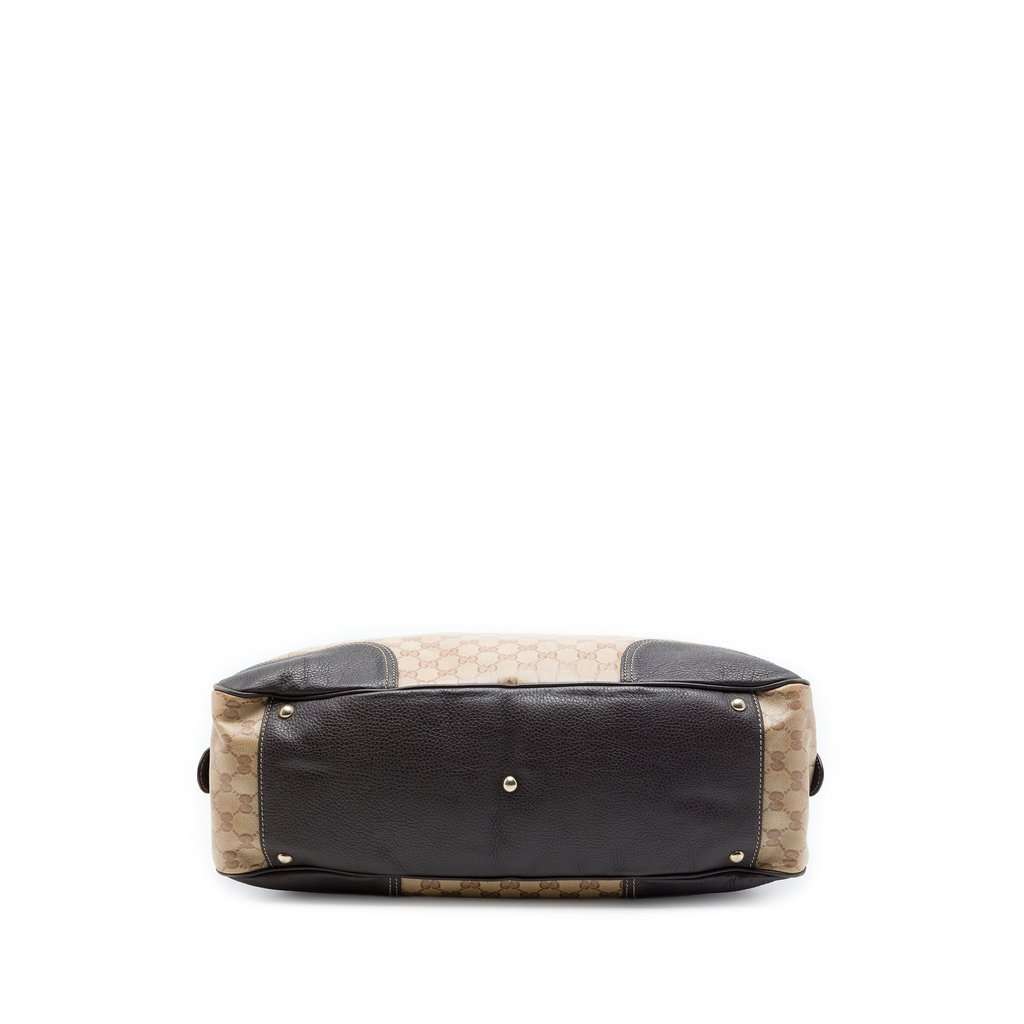 Gucci GG Crystal Web Princy Shoulder Bag Beige Very good - Inside View