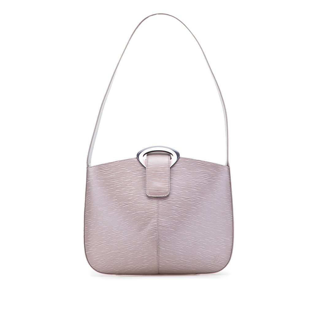 Louis Vuitton Epi Reverie Purple Leather Very good - Front View
