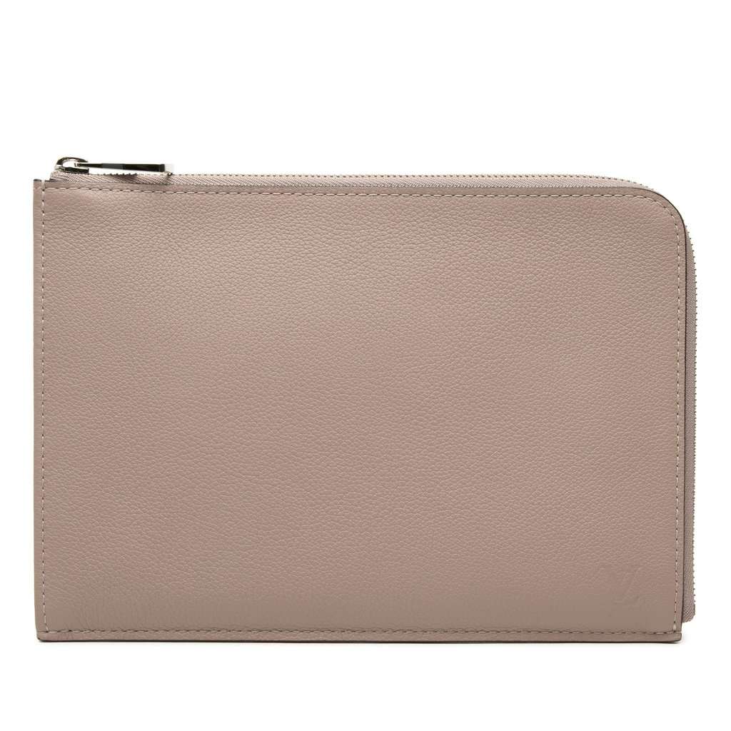 Louis Vuitton Taurillon Pochette Jour PM Pink Leather Very good condition - Front View