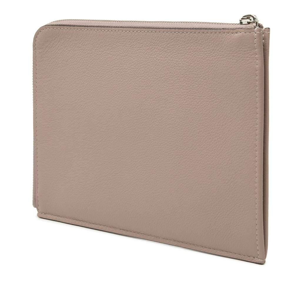 Louis Vuitton Taurillon Pochette Jour PM Pink Leather Very good condition - Back View