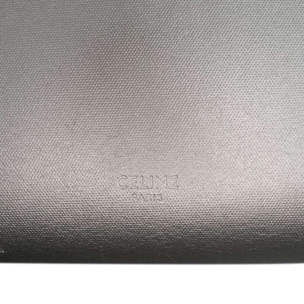 Celine Nano Laminated Calfskin Belt Bag Silver Leather Very good - Box View