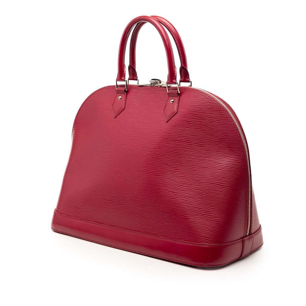 Louis Vuitton Epi Alma GM Red Leather Very good condition - Back View